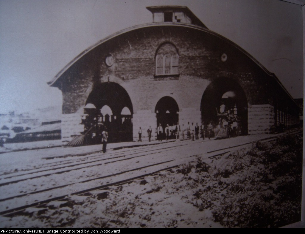 Old Chattanooga Depot from TVRM display